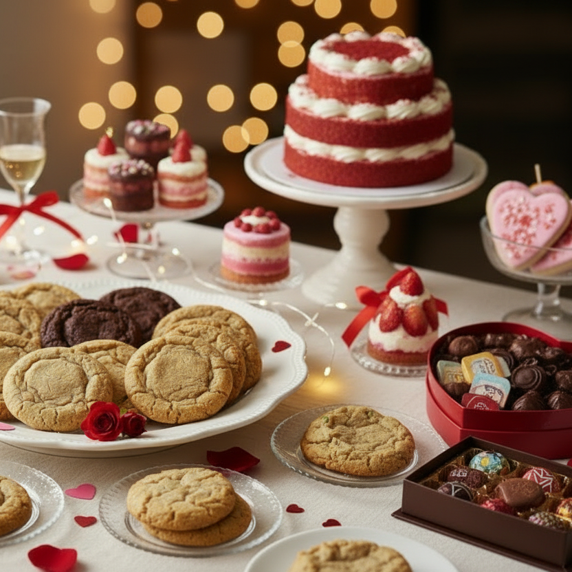 Clean Cookie Bundle at Party Table - Plain Cookies