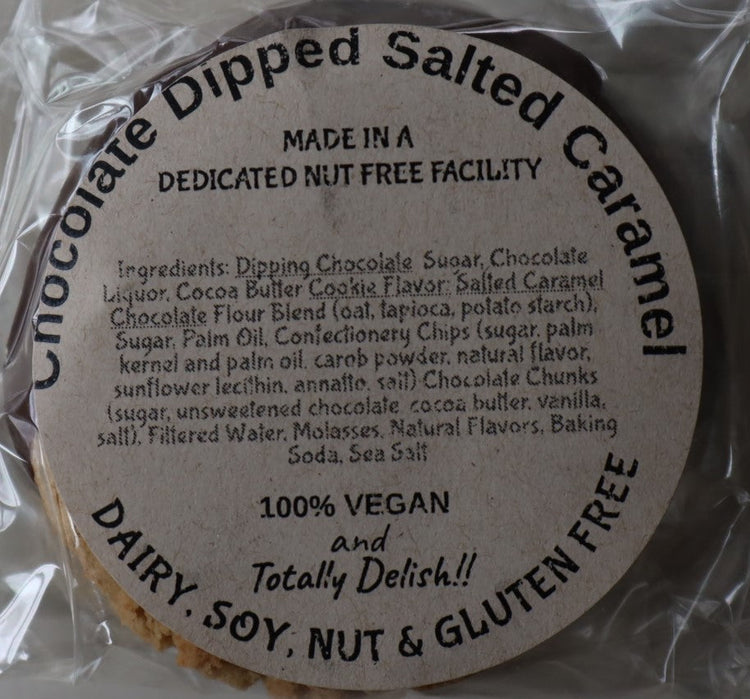 Coffee Shop Individually Wrapped Chocolate Dipped "Dunk" Cookies