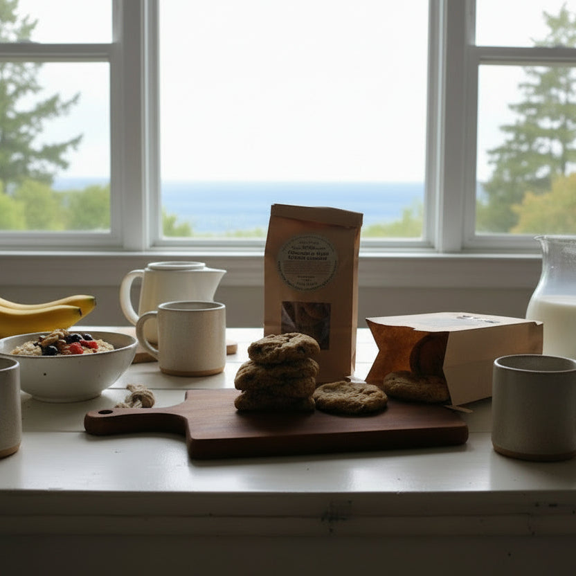 Chocolate Chip Salted Caramel Cookie Bag - One Dozen Allergy Friendly & Gluten Free