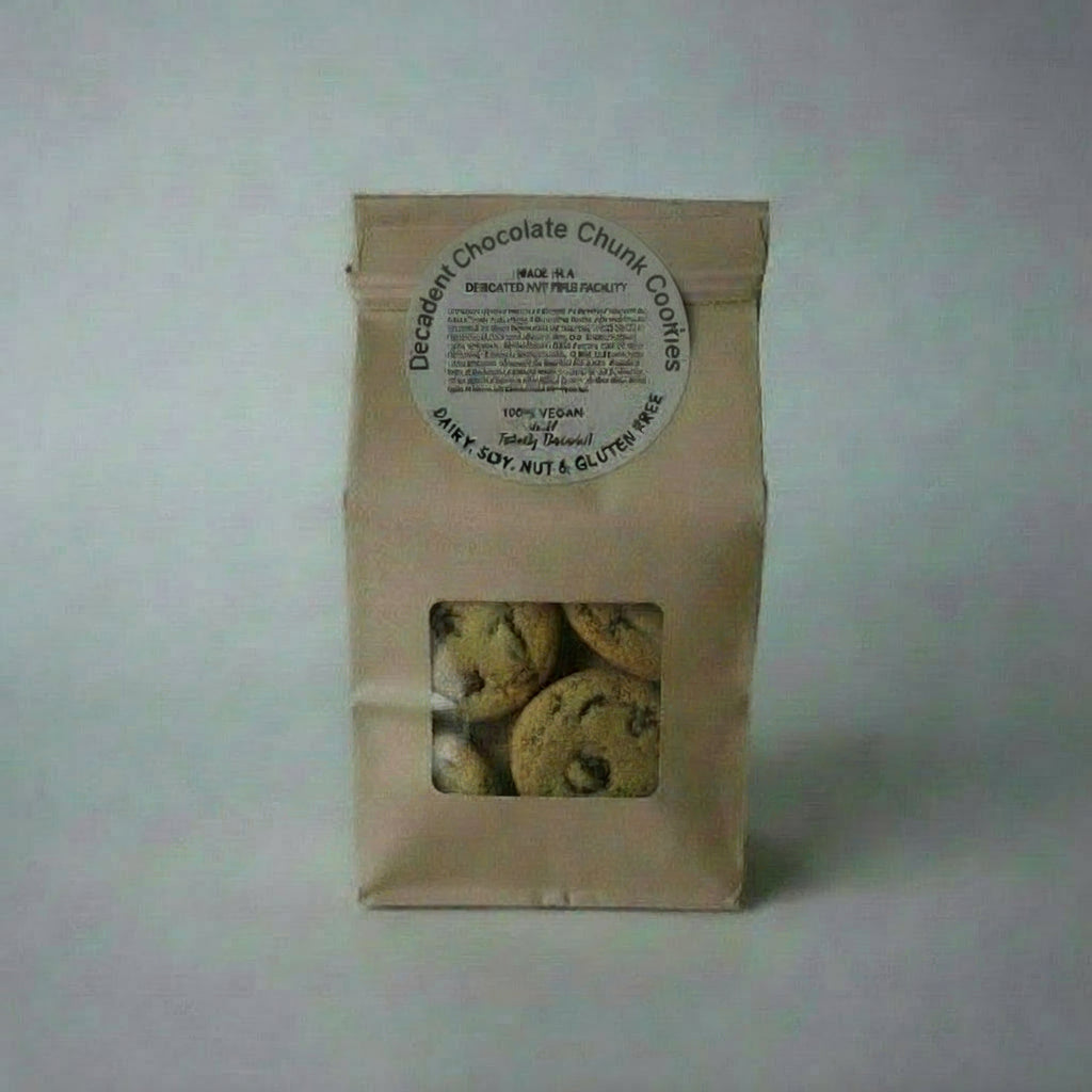 salted carmal bag label