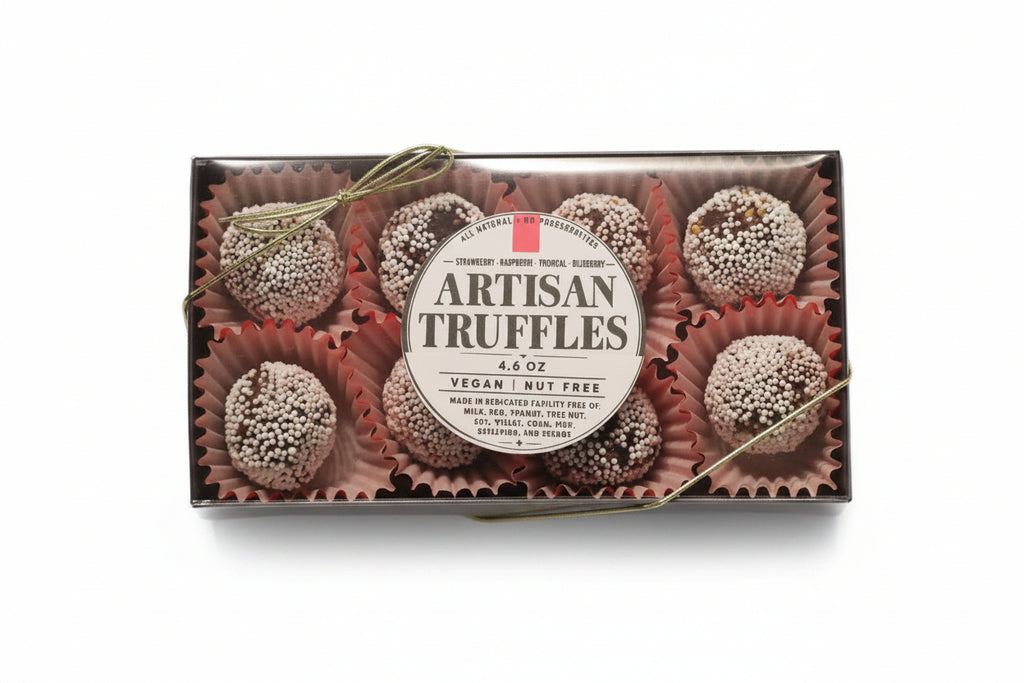 Truffle Gift Box 4.6 oz - Organic Fruit Collection