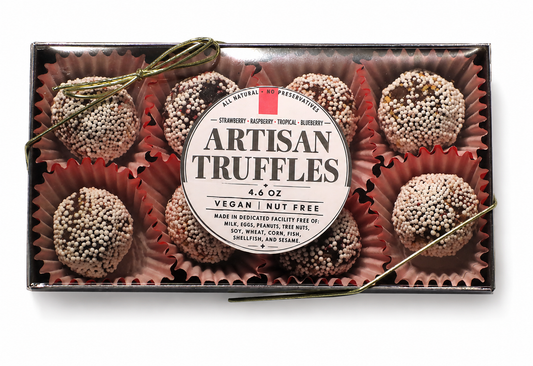 Truffle Gift Box 4.6 oz - Organic Fruit Collection